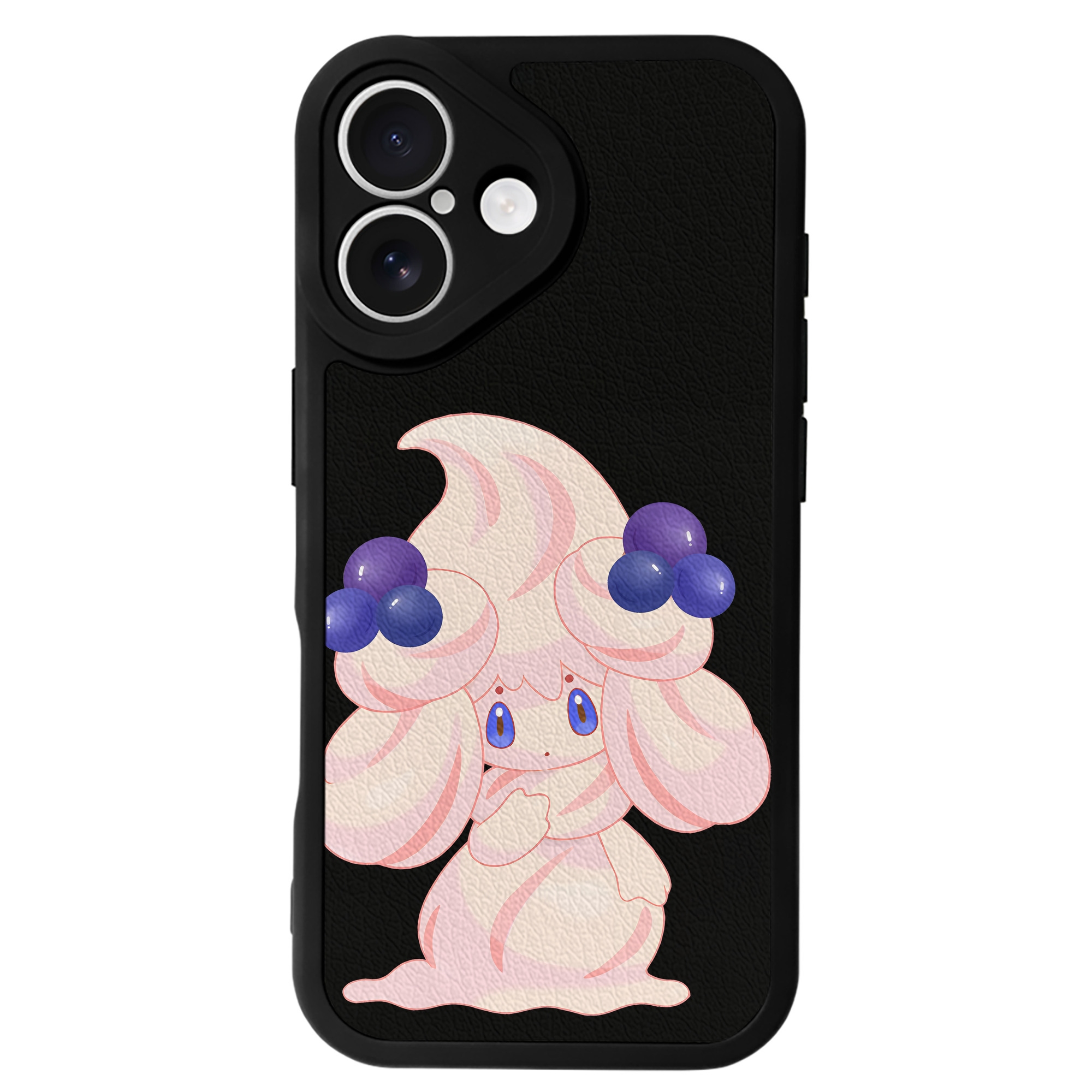 （画像用） ポケットモンスター Pokémon 【iPhone 16シリーズ対応】シリコンスマホケース（レザー調） 材質：シリコン